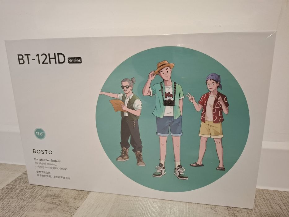 Tablet graficzny BOSTO BT 12HDT nowy