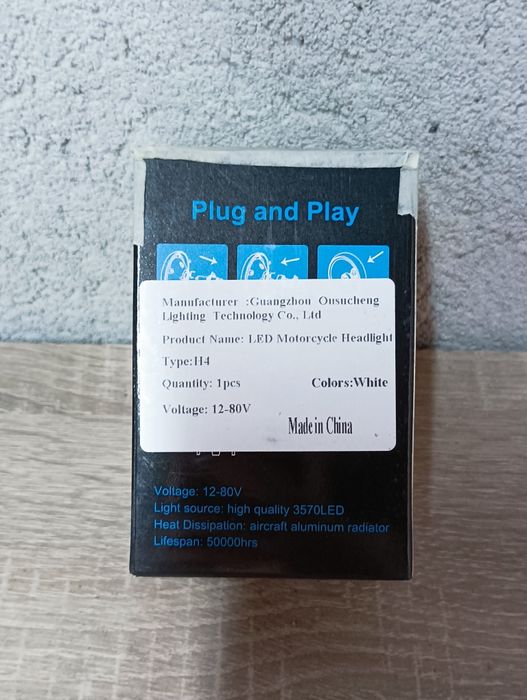 Vendo luz led para mota
