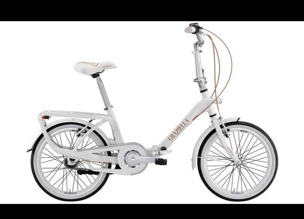 Складной велосипед Graziella Brigitte 3S white