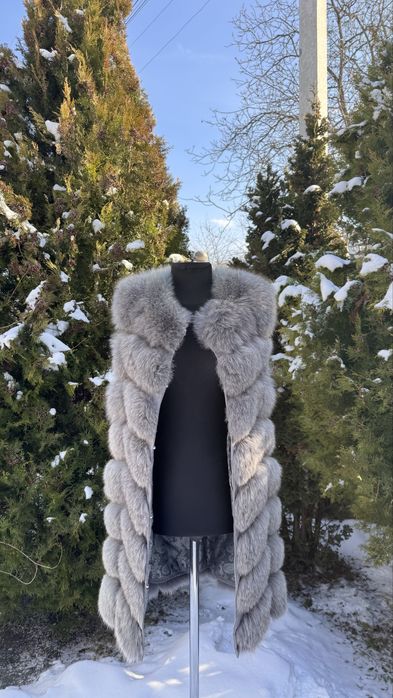 Норкова шуба та жилетки