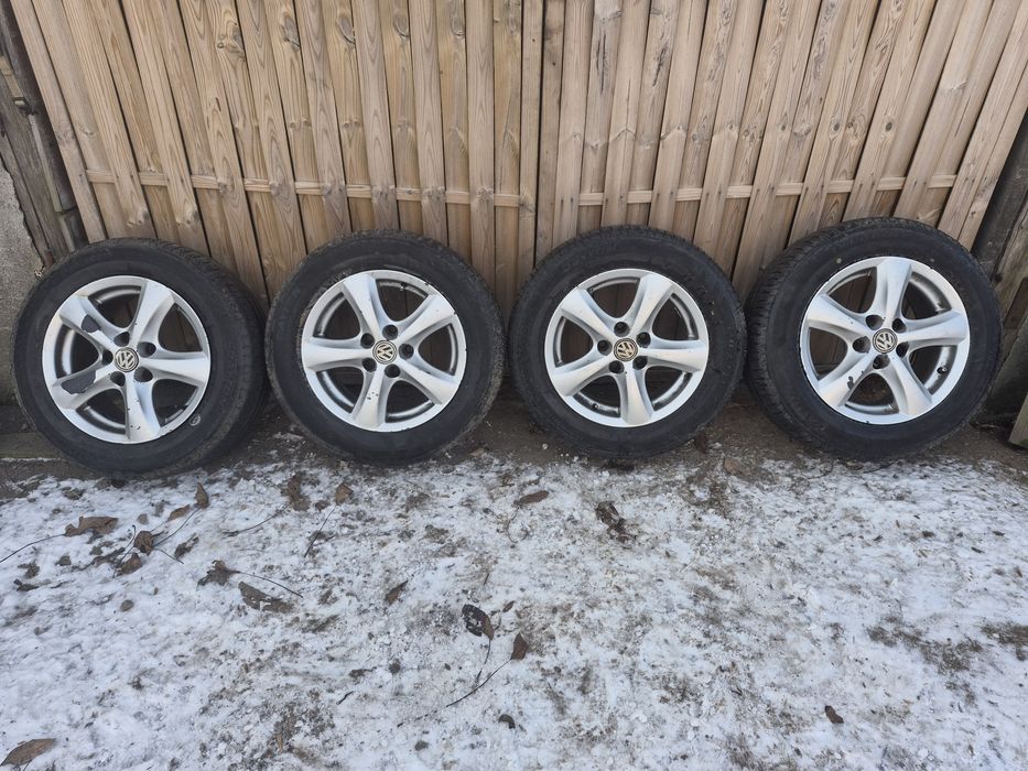 Felgi VW 15" 5X112 + opony letnie 195X65 R15