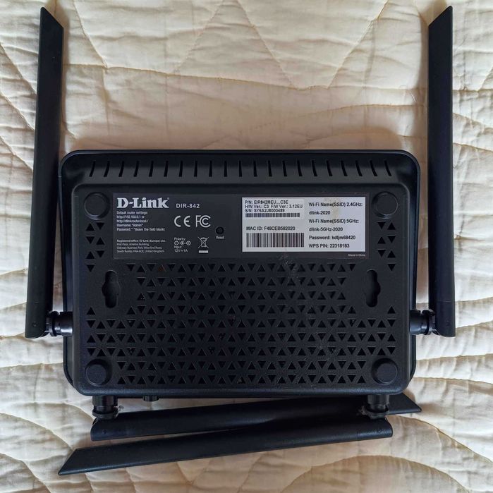 Router Wi-Fi AC1200 D-Link DIR-842 GIGABIT