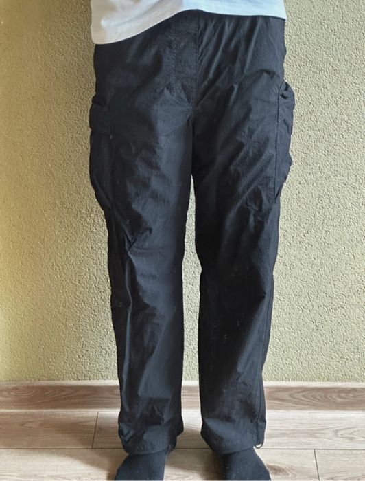 Spodnie parachute czarne