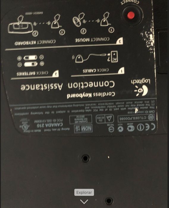 Logitech wireless keyboard442462911637104642