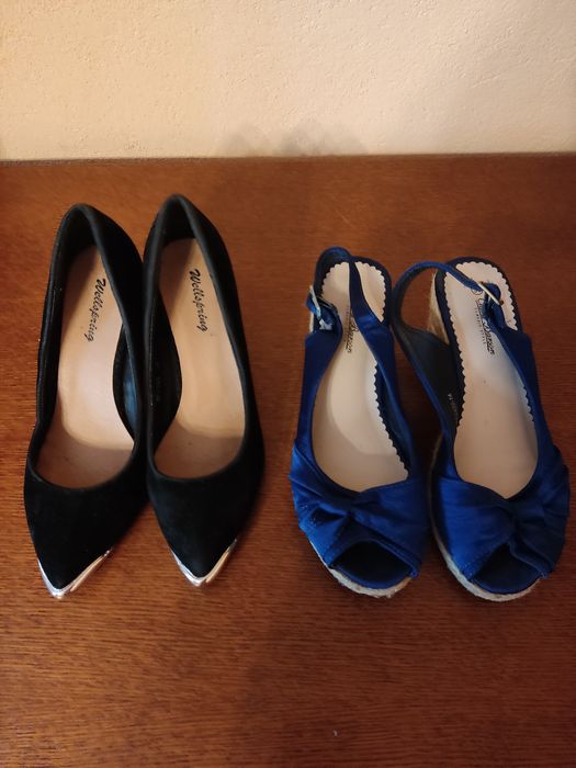 Buty damskie na koturnie i szpilki