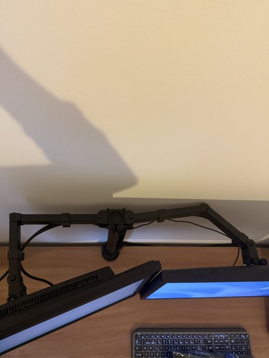 Asus VG248QG + Benq RL2455HM + suporte Bontec