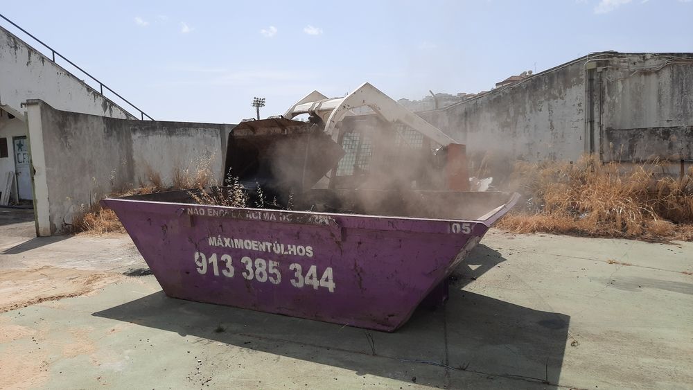 Aluguer de contentores para entulhos