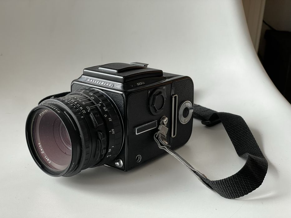 Hasselblad 503 CX + kaseta + 80mm