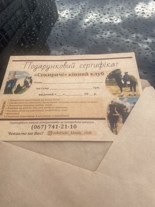Кінні прогулянки, катання на конях. Луцьк. Кінний клуб "Сокиричі"