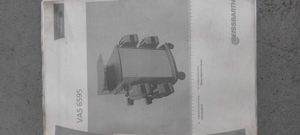 Beissbarth VAS 6595 - geometria