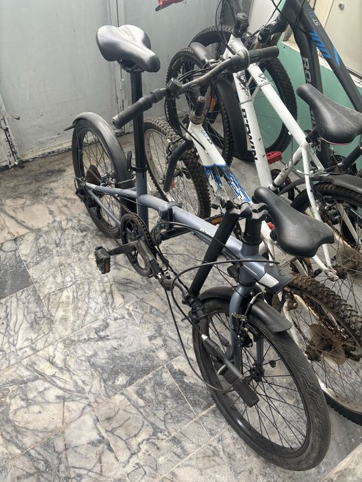URGENTE Bicicleta dobravel fold decathlon com mudanças