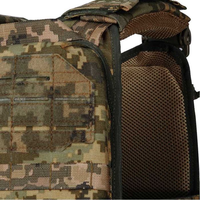 Плитоноска Ares (Warmor) Gen.2 ПІКСЕЛЬ. Від GLOBAL BALLISTICS.