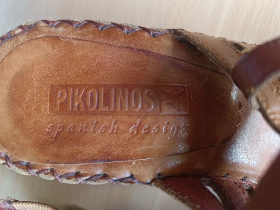 Sandały obcas skórzane Pikolinos 39(24.5cm)