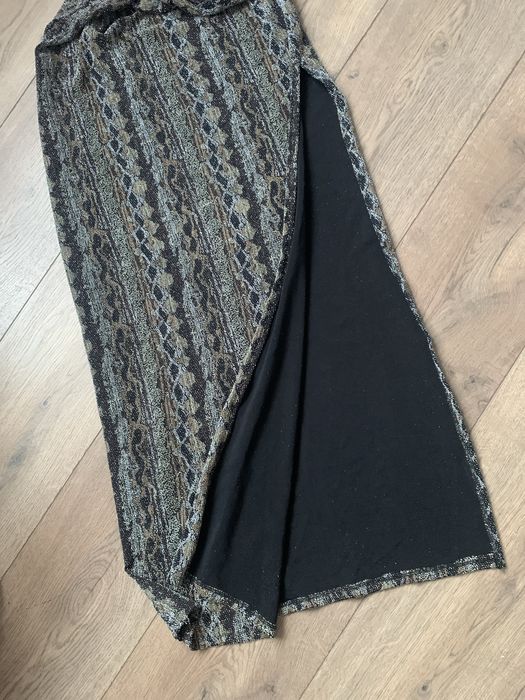 Sukienka elegancka błyszcząca S/M