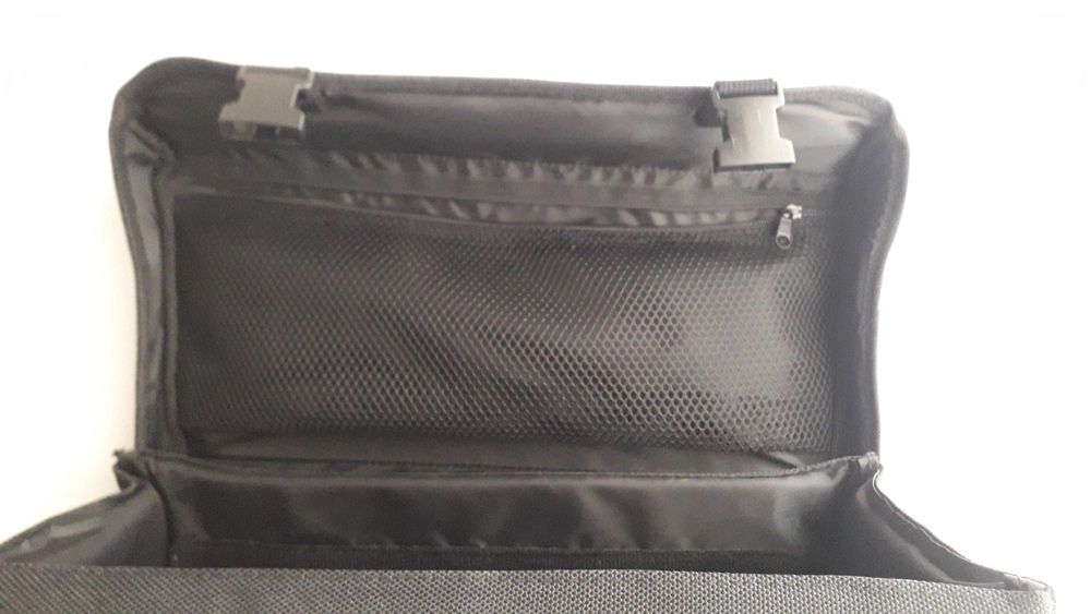 Mala/Estojo para material fotográfico c/bolsas laterais - Novo !
