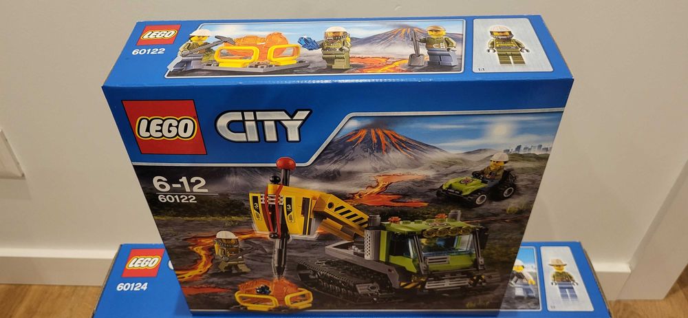 Lego 60122 Łazik wulkaniczny - nowe