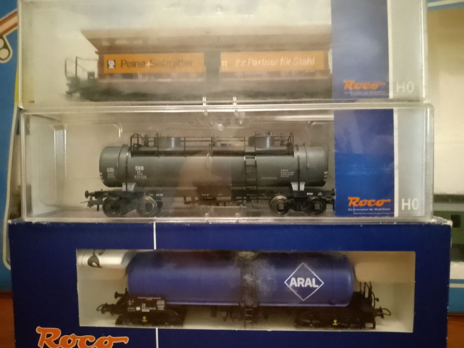 Вагоны Roco цистерна, Хоппер 1:87 но как Piko