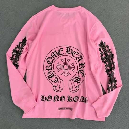 Лонг слив chrome hearts long