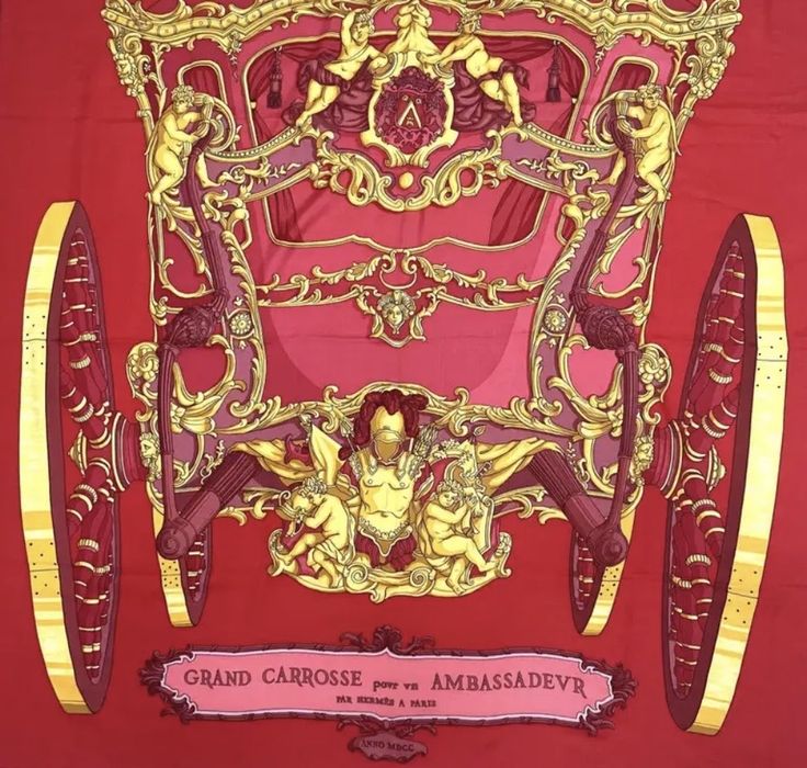 Оригінальний шарф Hermès