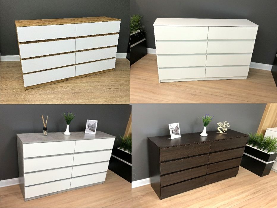 Комод "Ольвія 4+4" на 8 шухляд. Новий в наявності!  Від виробника.