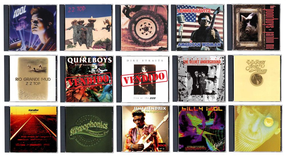 Musica Rock, Lote de 60 CD's (8)