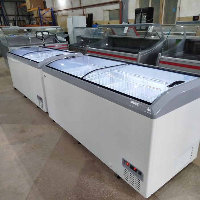 Ларь морозильный JUKA M800S Б/У 190.см. с Контролером