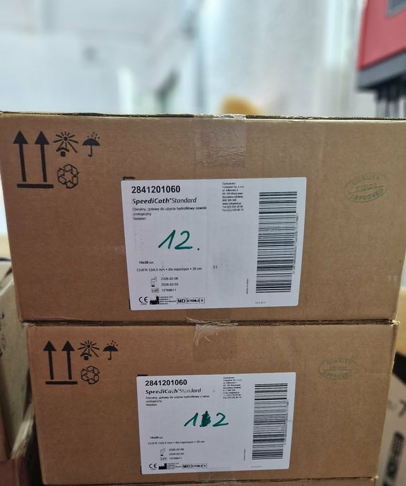 Cewniki Urologiczne Coloplast Speedi Cath 12mm/4mm  300szt