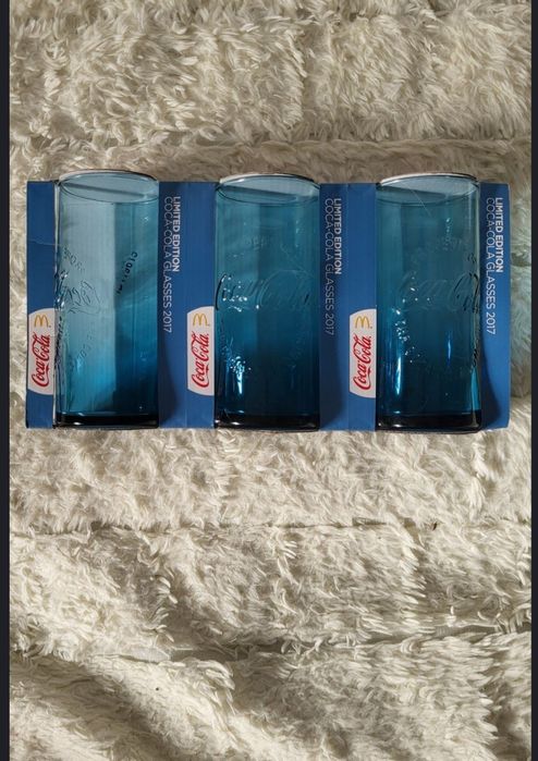 Zestaw 3szt szklanki McDonald's