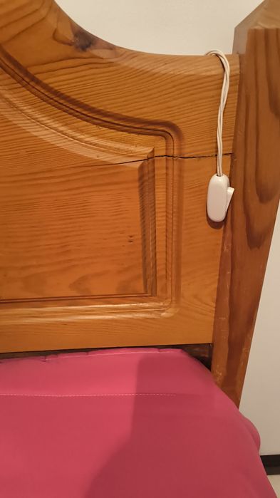 Cama de solteiro com colchão novo