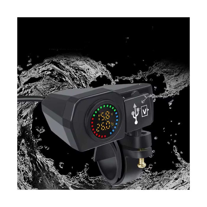 Carregador USB para moto QC3.0 PD 60W