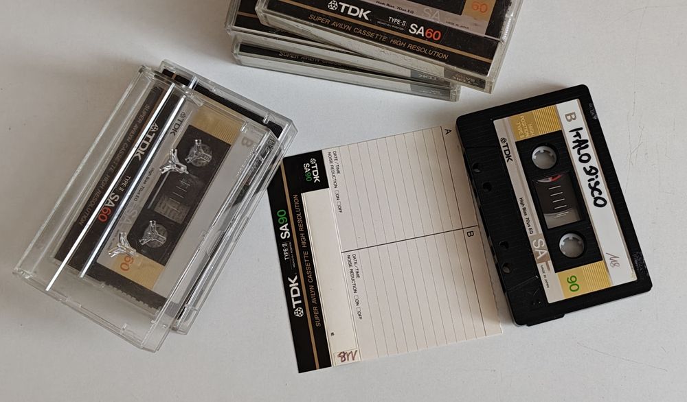 Zestaw 5 kaset magnetofonowych TDK