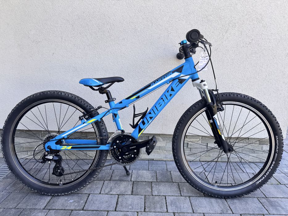 Gwarancja! Super stan! Unibike Raptor koła 24” rama 12”