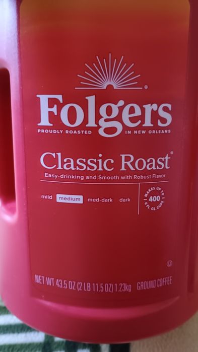 Кава мелена 1,23кг.