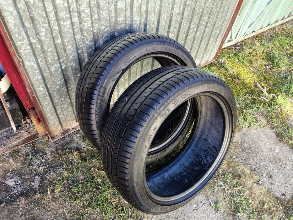 Opony Lato 225/50r18, 215/45r17 Michelin  Super stan 2szt