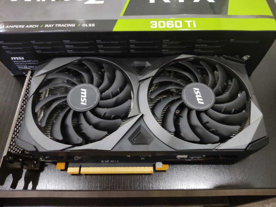 msi rtx 3060 TI VENTUS 2X OC V1 LHR 8GB GDDR6