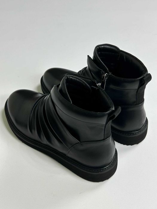 Черевики козаки чорні ботинки черные казаки Indie sleaze Hedi Slimane