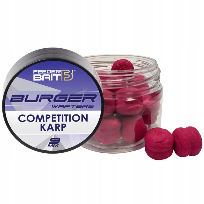 Feeder Bait Burger Wafters 9mm Competition Karp