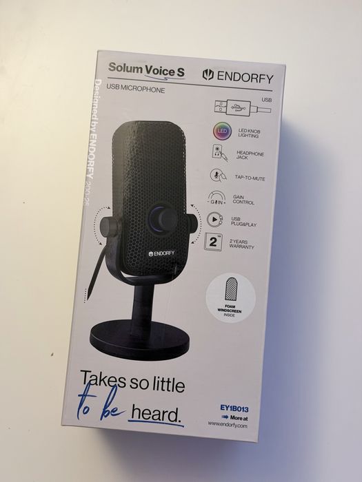 Nowy mikrofon Endorfy Solum Voice S
