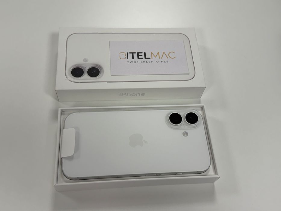 Apple iPhone 17 256 GB 5G SIM • Biały • Gwarancja 0 CYKLI • Raty 0%