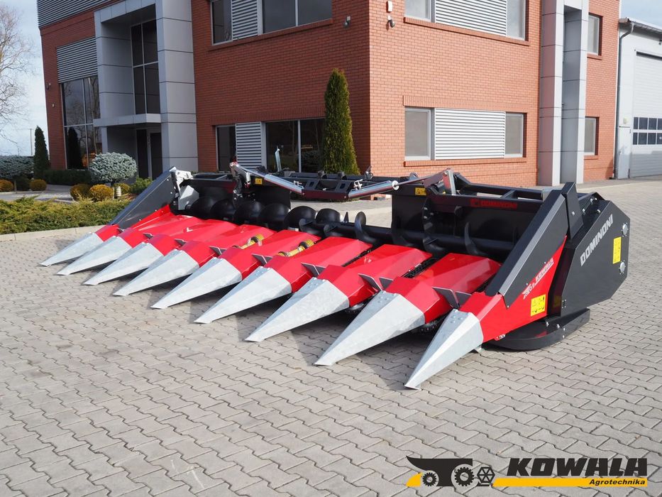 Dominoni SL 978 BG ROCK  Przystawka do kukurydzy, heder, kombajn zbożowy, Claas Lexion, Tucano
