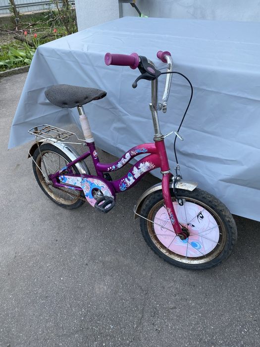 Дитячий велосипед рожевий