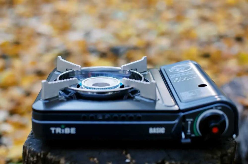 НОВА Газова портативна плитка Tribe Basic T-HD-0002-blue
