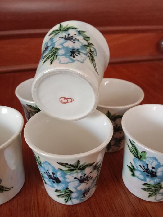 Стопки фарфор орбіта нові 6шт