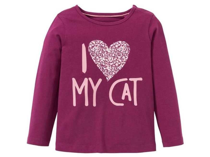 Кофта блуза реглан Lupilu для дівчинки 98–104 (2–4 роки)