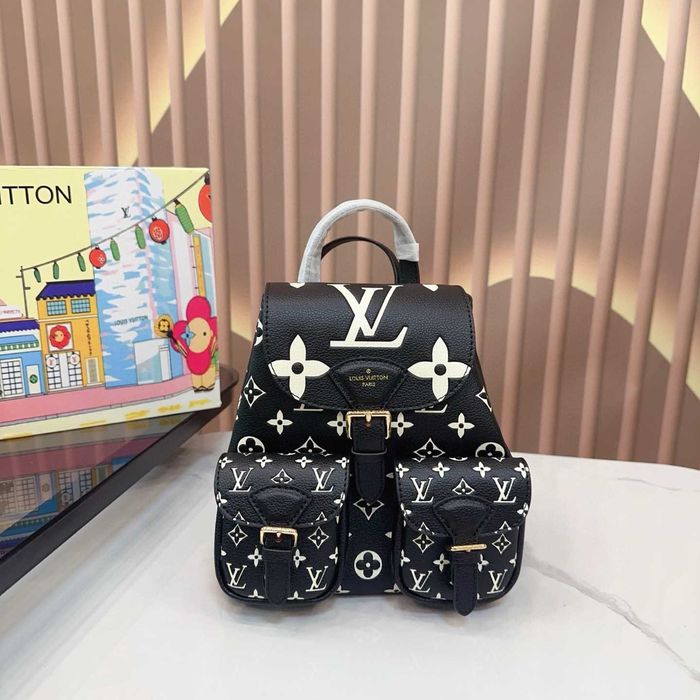 Czarno-biała torba na ramię LV