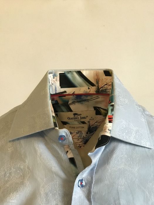 Claudio Lugli рубашка с принтом Жук скарабей (M)