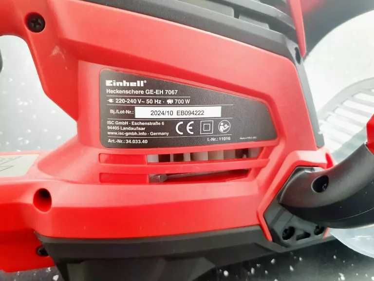 Einhell elektryczne nożyce do żywopłotu ge-eh