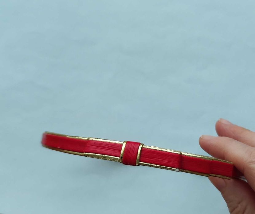 Обруч із шкірозамінника