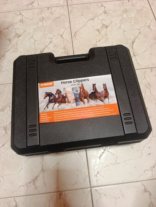 Conjunto tosquiador de cavalos