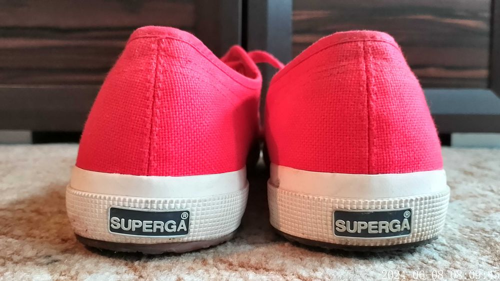 Tenisówki Superga S003J70 Czerwony rozmiar 49  wkładka  30 cm